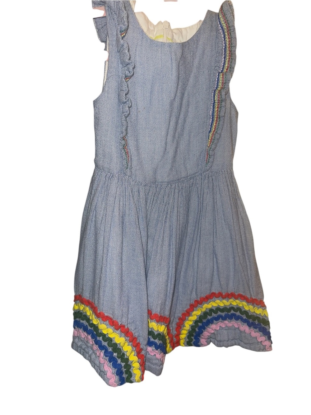 Mini Boden 4T rainbow dress